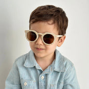 Tartan Cat Eyes Sustainable Polarized Sunglasses