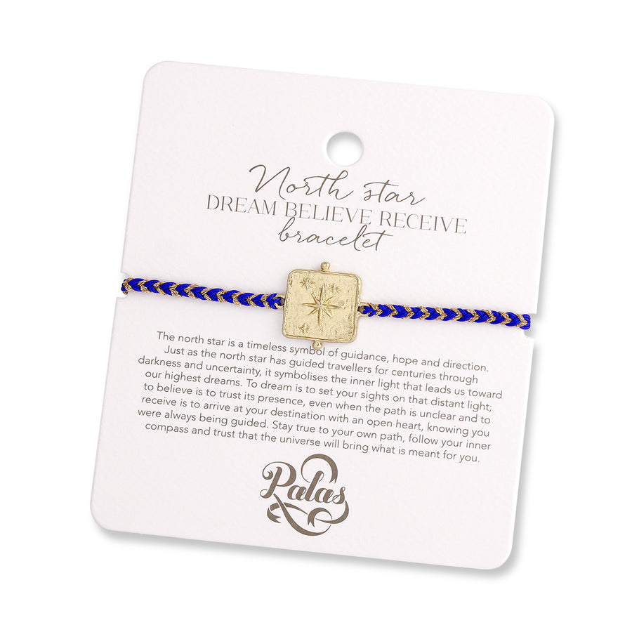 North Star ‘dream believe receive‘ bracelet