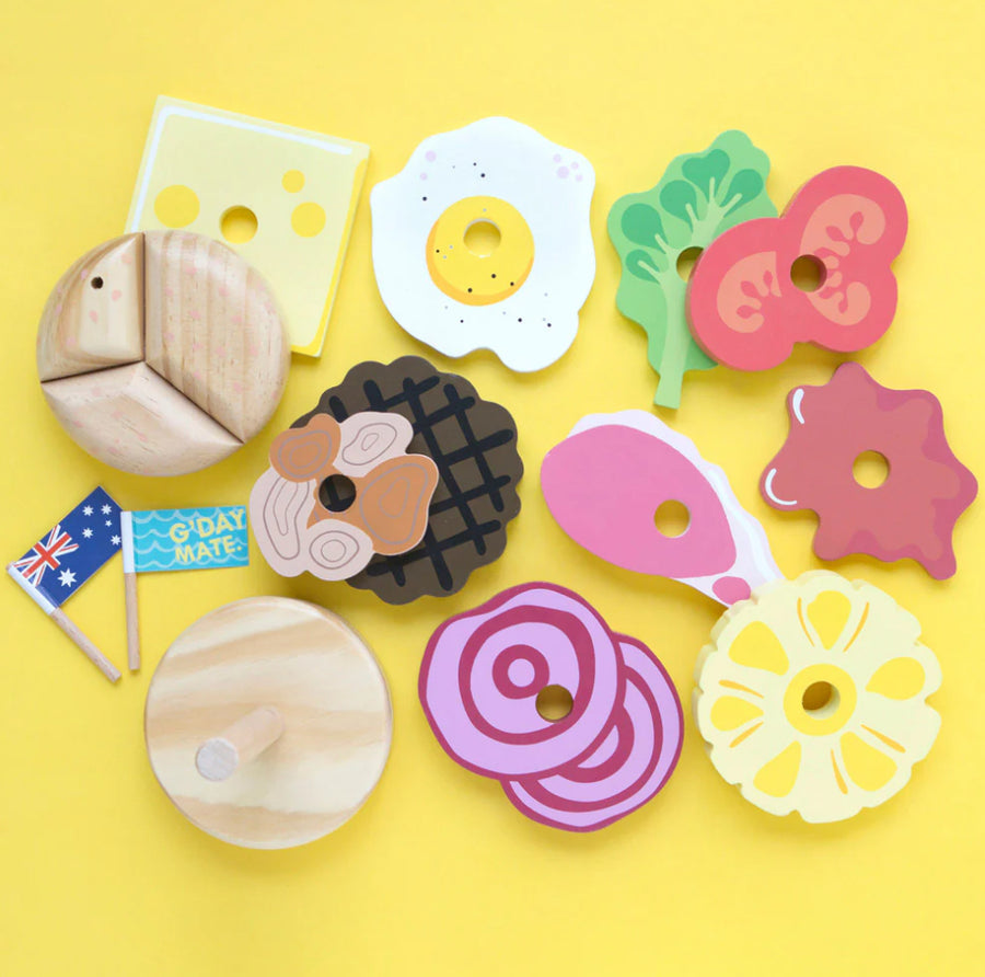 Iconic Toy - Australian Stacking Burger