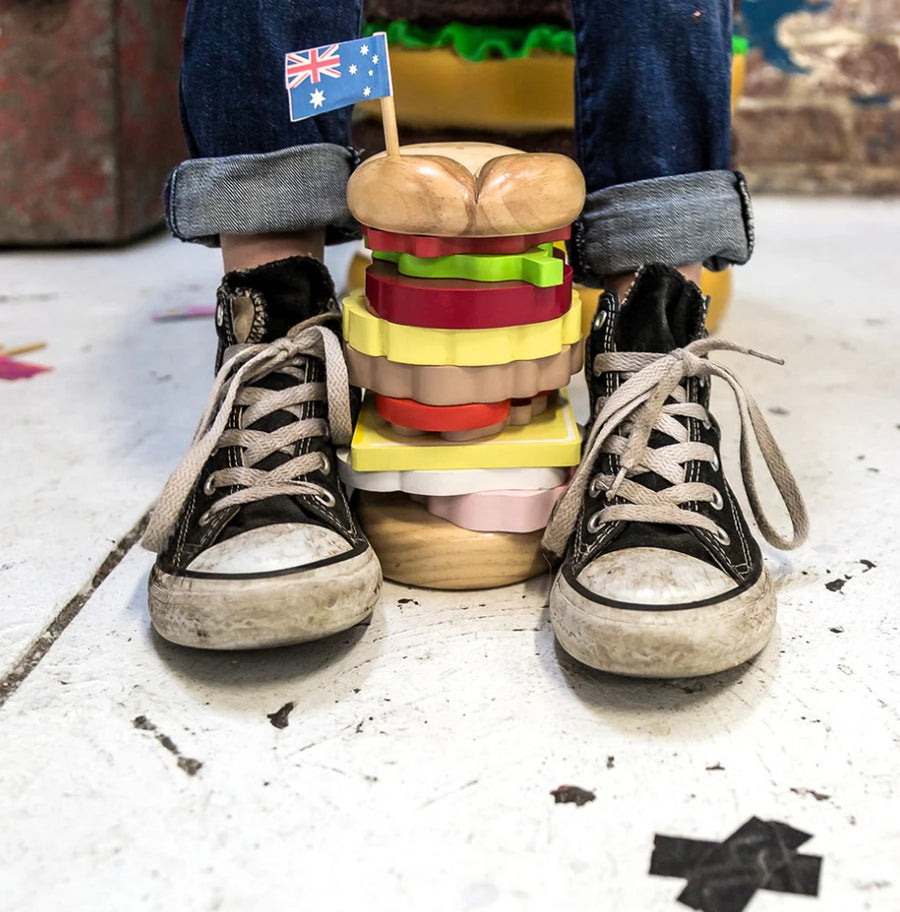 Iconic Toy - Australian Stacking Burger