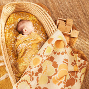 Sunny Daze Floral Organic Cotton Blankie
