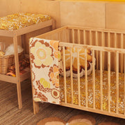 Sunny Daze Floral Organic Cotton Blankie