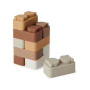 Pile silicone building bricks - 10 pieces