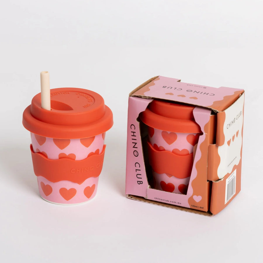 Hearts Babychino Cup - 4oz