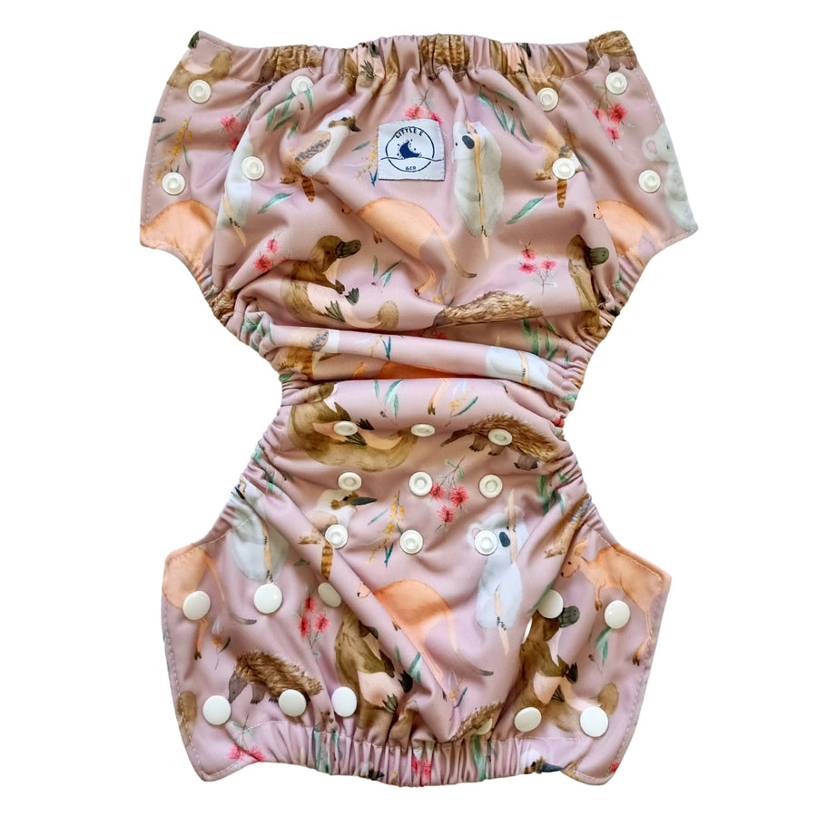 Reusable Swim Nappy - Aus Animals