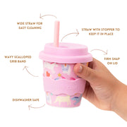 Pink Unicorn Cups