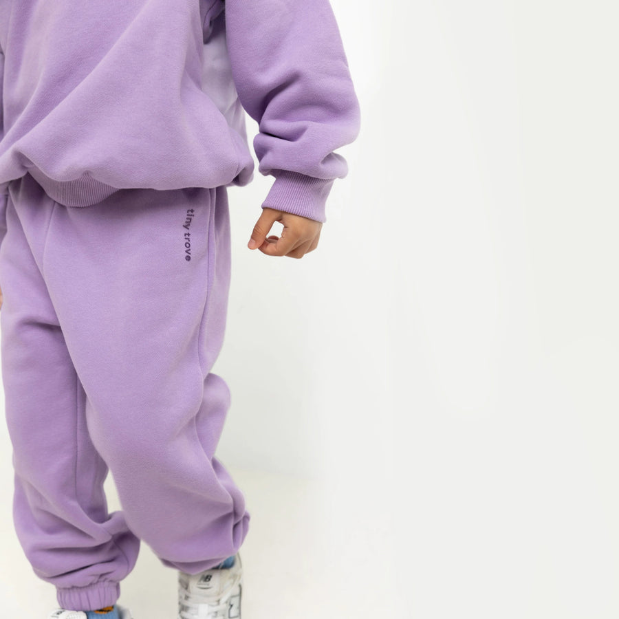 Woodie 3D Logo Tracksuit - Lilac
