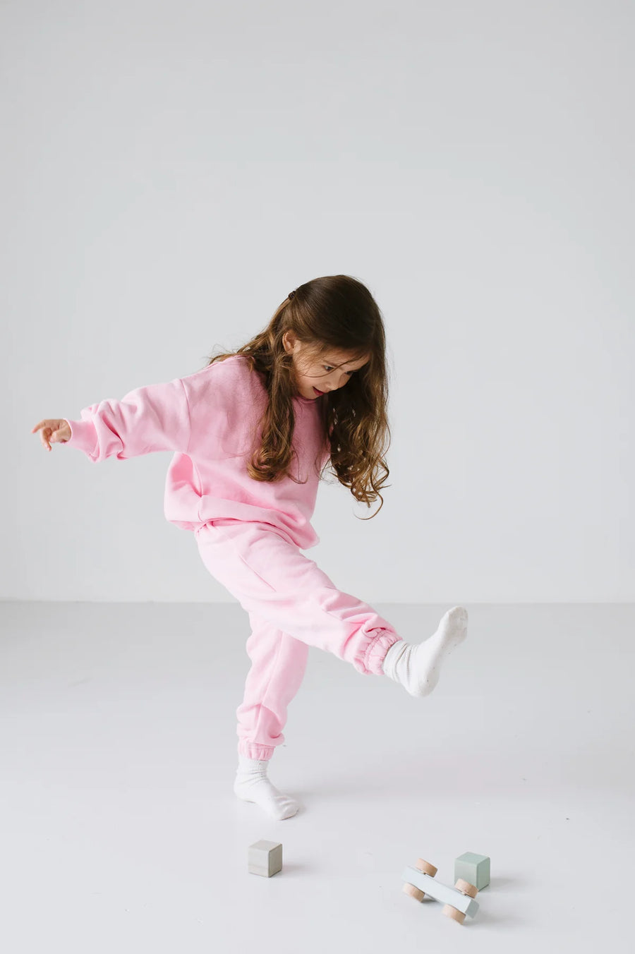 Woodie 3D Logo Tracksuit - Flamingo