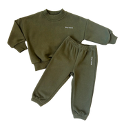 Woodie 3D Logo Tracksuit - Olive