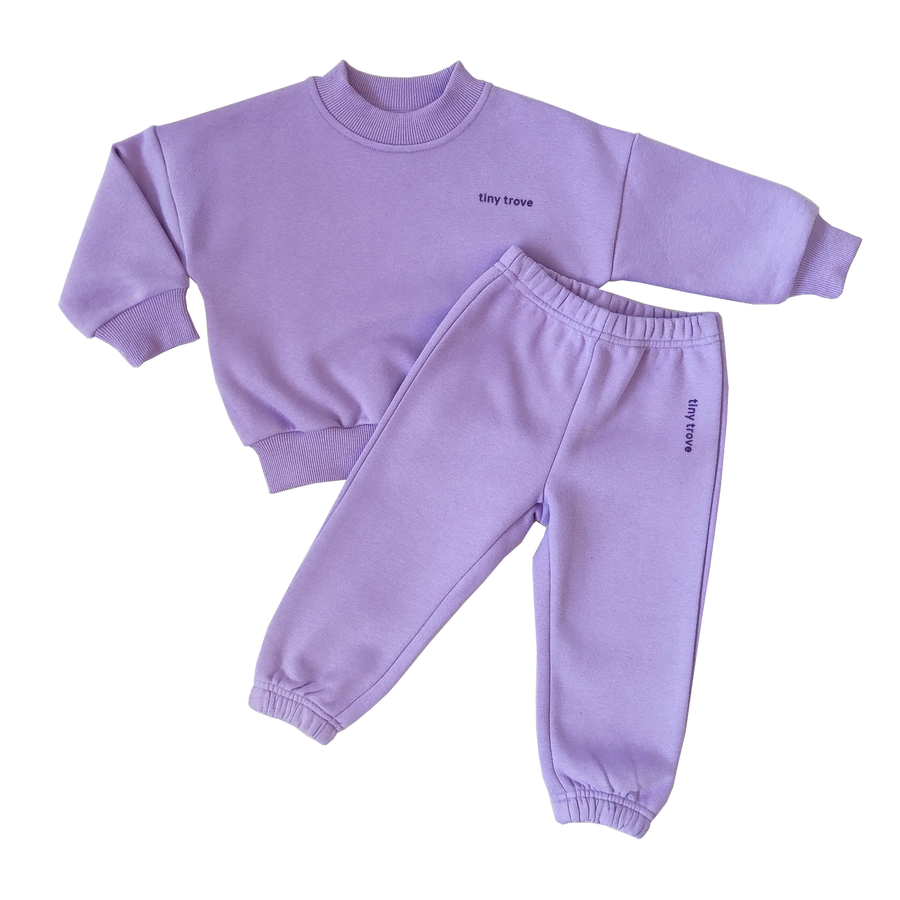 Woodie 3D Logo Tracksuit - Lilac