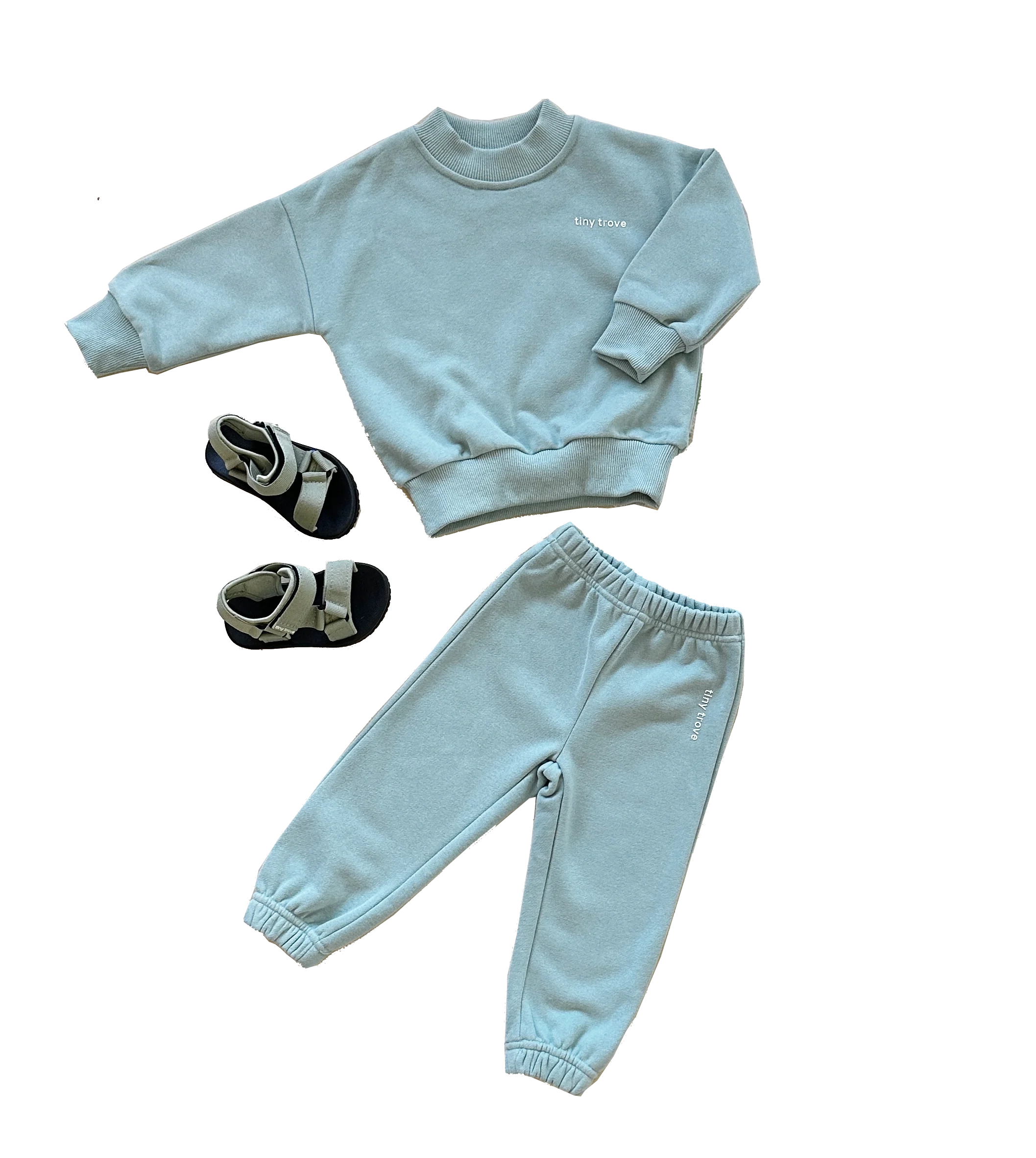 Woodie 3D Logo Tracksuit - Seafoam