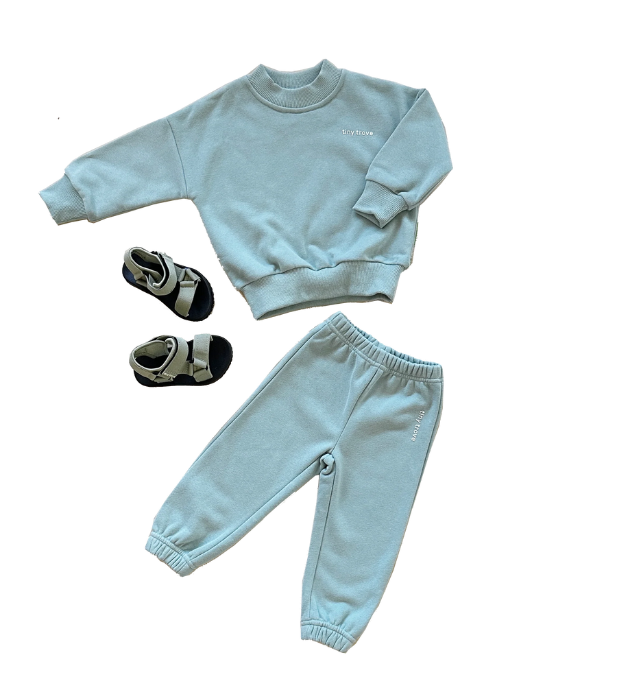 Woodie 3D Logo Tracksuit - Seafoam