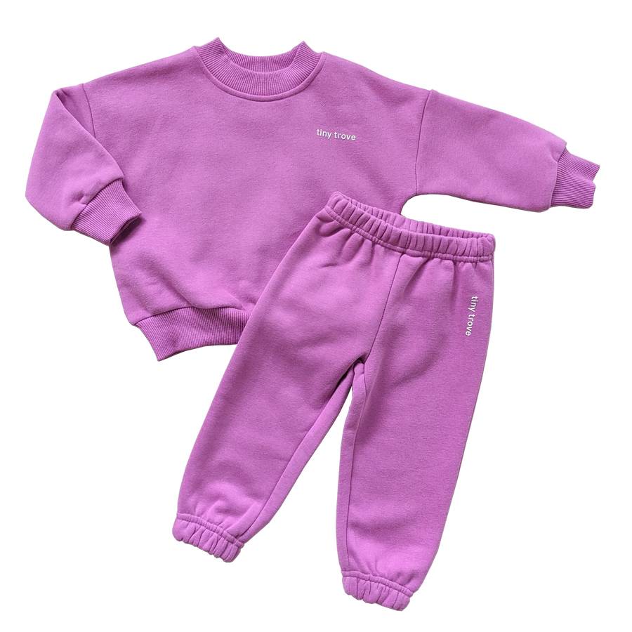 Woodie 3D Logo Tracksuit - Fuchsia
