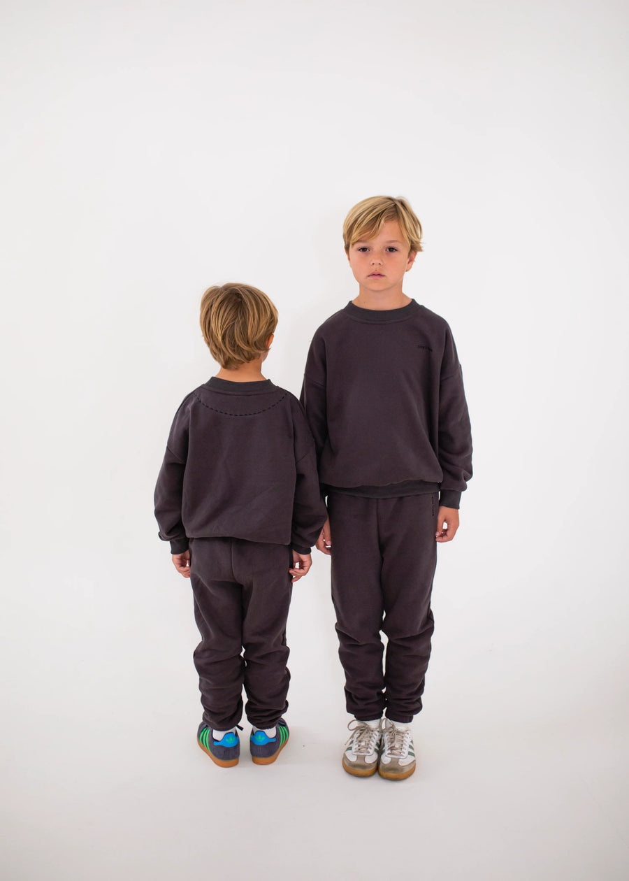 Woodie 3D Logo Tracksuit - Charcoal