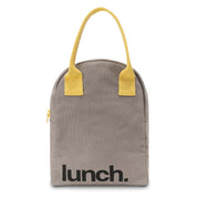Zipper Lunch - Grey/Yellow