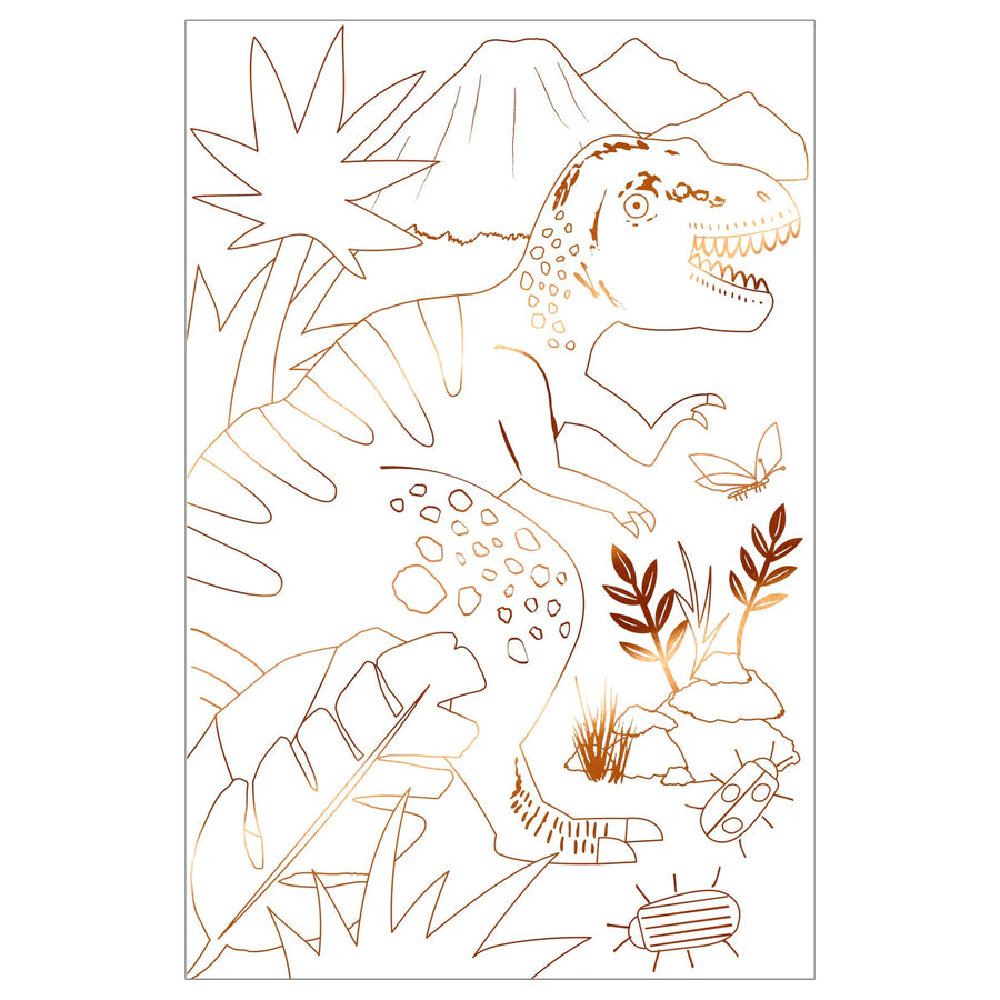Dinosaur Kingdom Colouring Posters - Set of 2