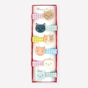 Kitten Club Hair Clips - set of 6