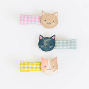 Kitten Club Hair Clips - set of 6
