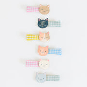 Kitten Club Hair Clips - set of 6