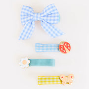 Little Garden Hair Clip - Set of 8