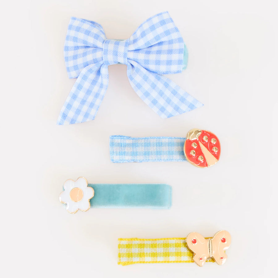 Little Garden Hair Clip - Set of 8