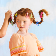 Beaded Hair Clips - set of 5