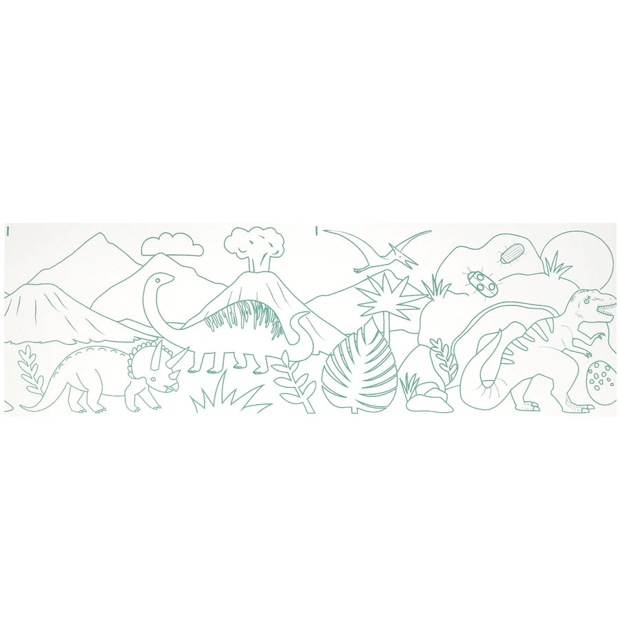 Dinosaur Coloring Roll