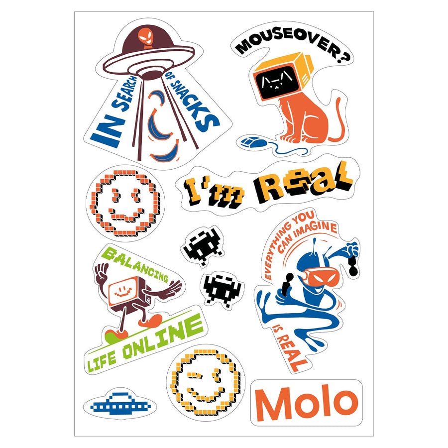 Molo Lookbook Stickers