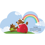 Shaped Board Book - With Love, Grandma