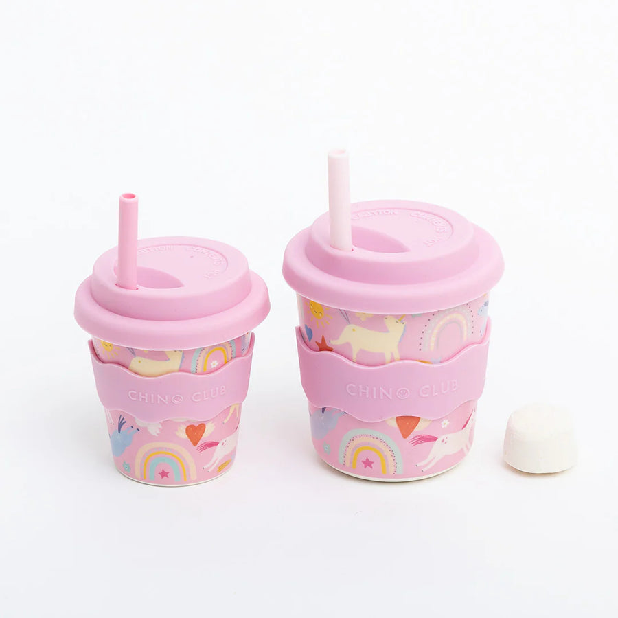 Pink Unicorn Cups